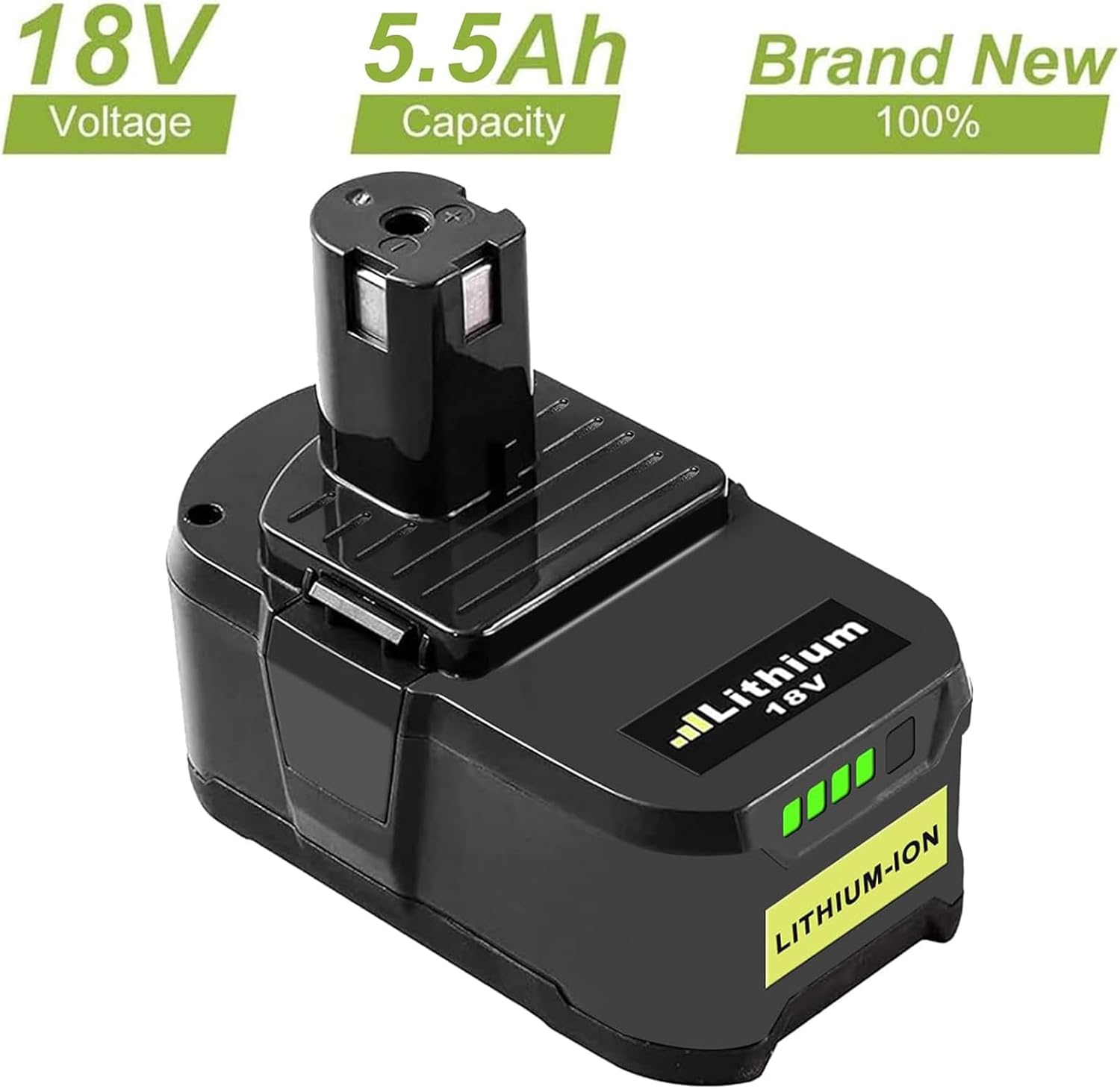 Batterie Ryobi 18v 2 Batterie Ryobi 18v – Image 2