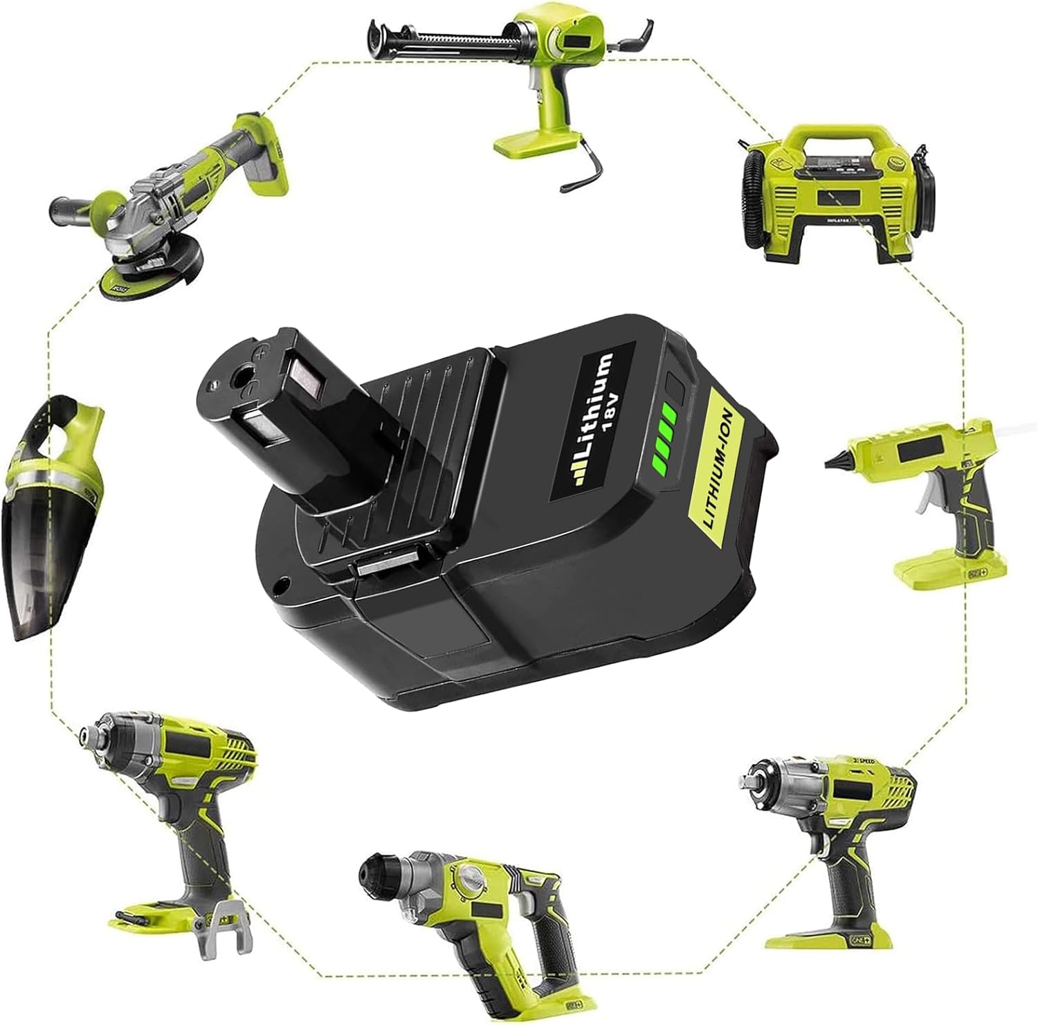 Batterie Ryobi 18v 3 Batterie Ryobi 18v – Image 3