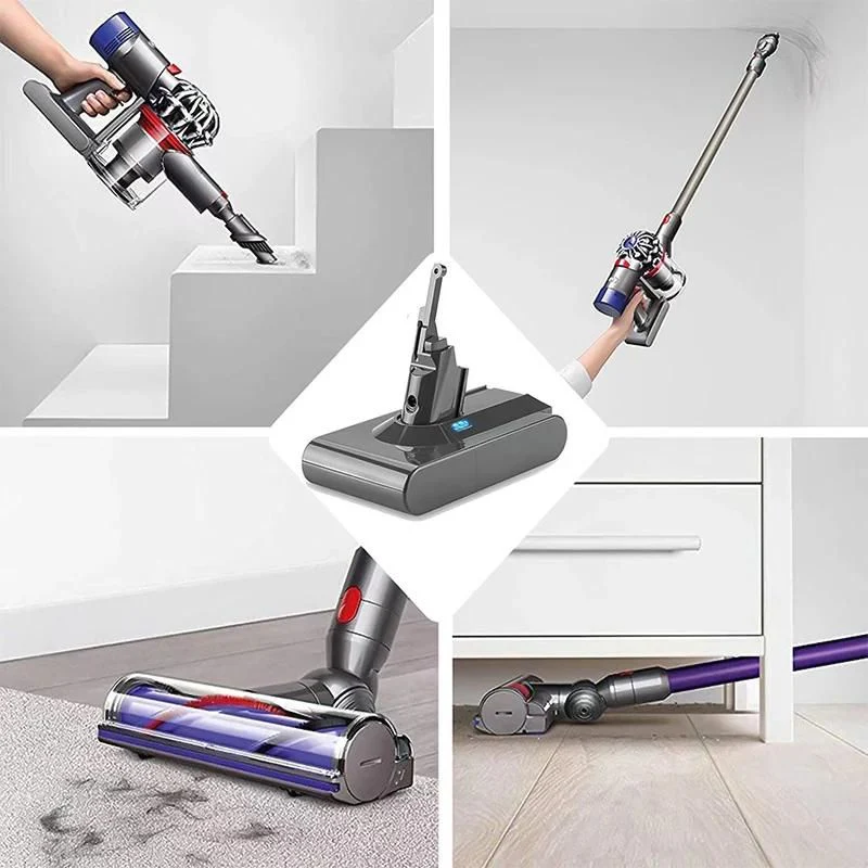 Batterie compatible Dyson SV10 (V8) – 21,6 V 6000 mAh Li-ion 3 Batterie compatible Dyson SV10 (V8) – 21,6 V 6000 mAh Li-ion – Image 3